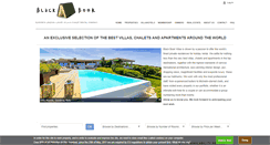 Desktop Screenshot of blackbookvillas.com